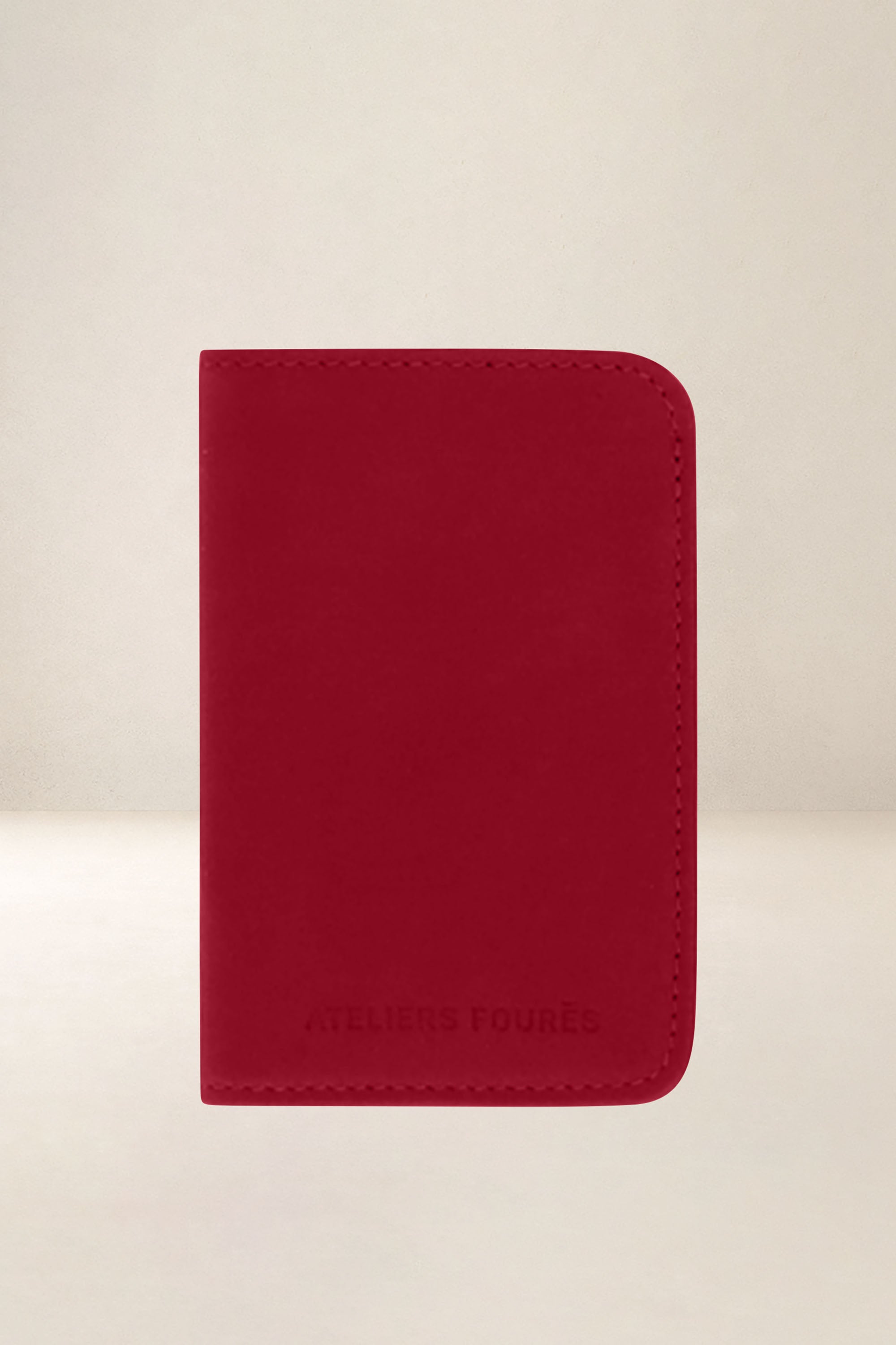 les-ateliers-four-s-astr-e-porte-cartes-rfid-orange-confite image 1