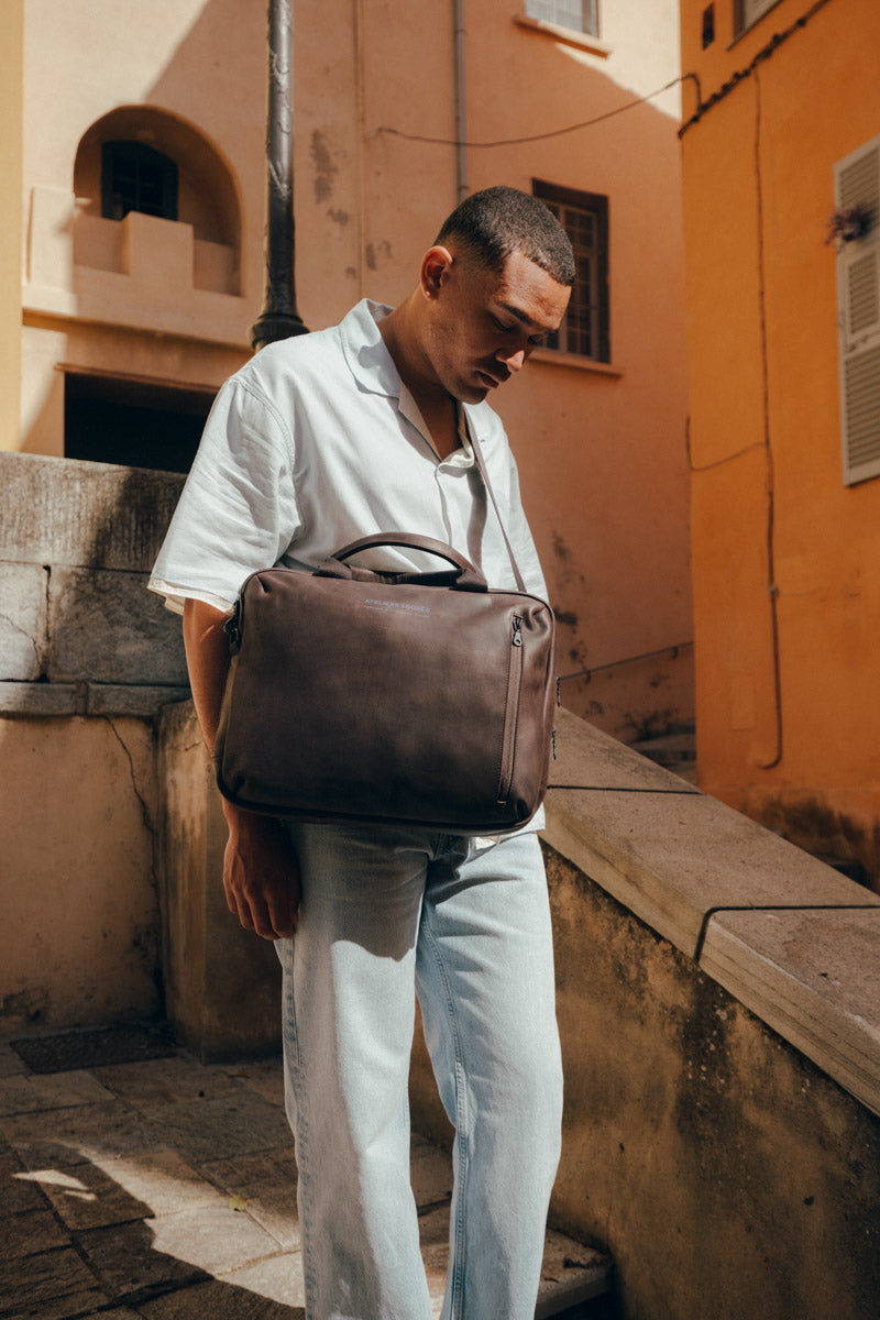 les-ateliers-four-s-euclide-sac-business-cuir-cognac image 7