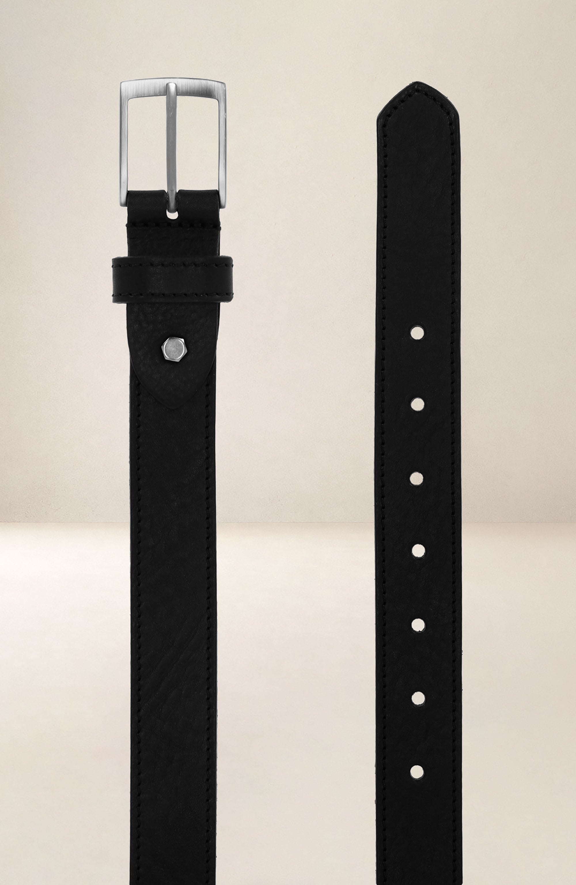 les-ateliers-four-s-basilic-ceinture-homme-noir-110-cm image 4