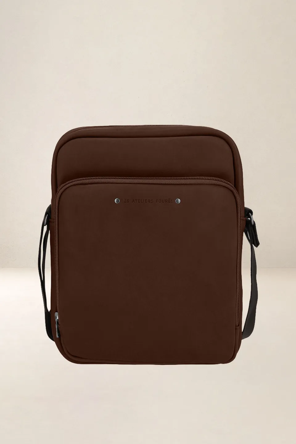 les-ateliers-four-s-p-lops-sacoche-cuir-fauve-grand-volume image 1