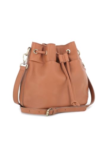 double-tree-sac-seau-bandouli-re-cuir-cordon-serrage-22-cm image 8