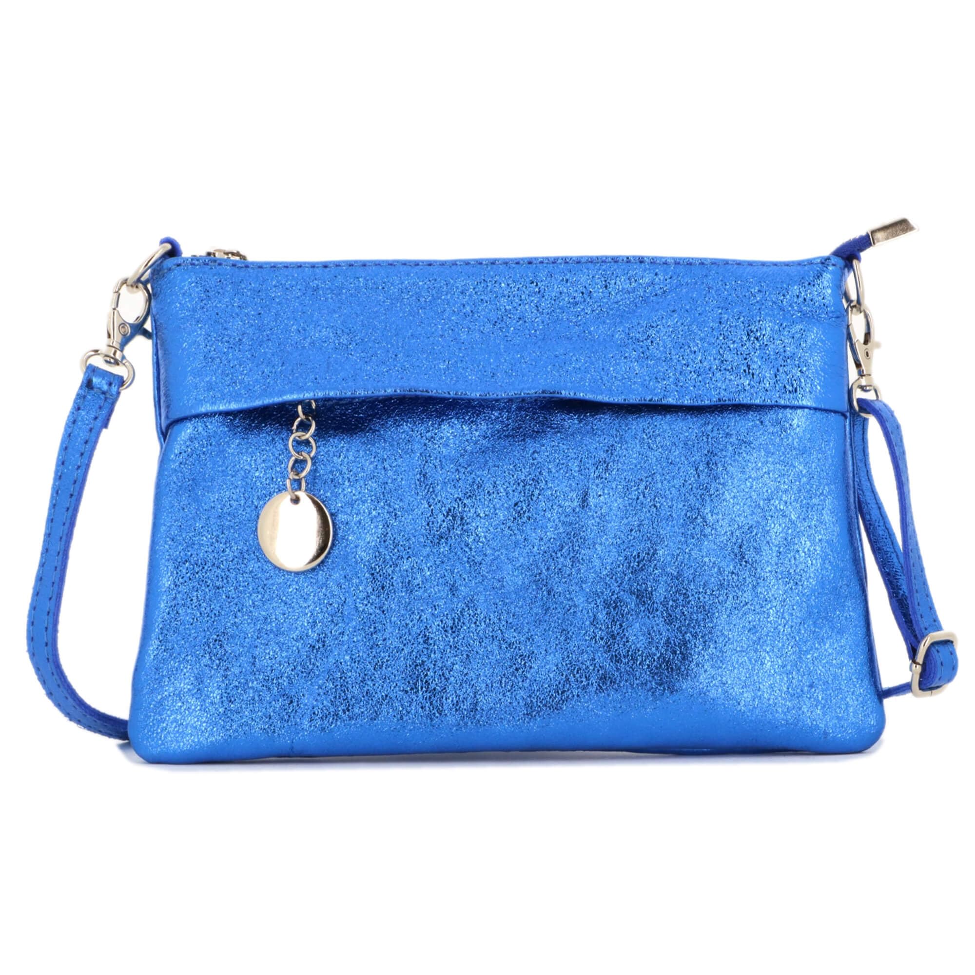 double-tree-petit-sac-bandouli-re-cuir-iris-argent-soir-e image 8