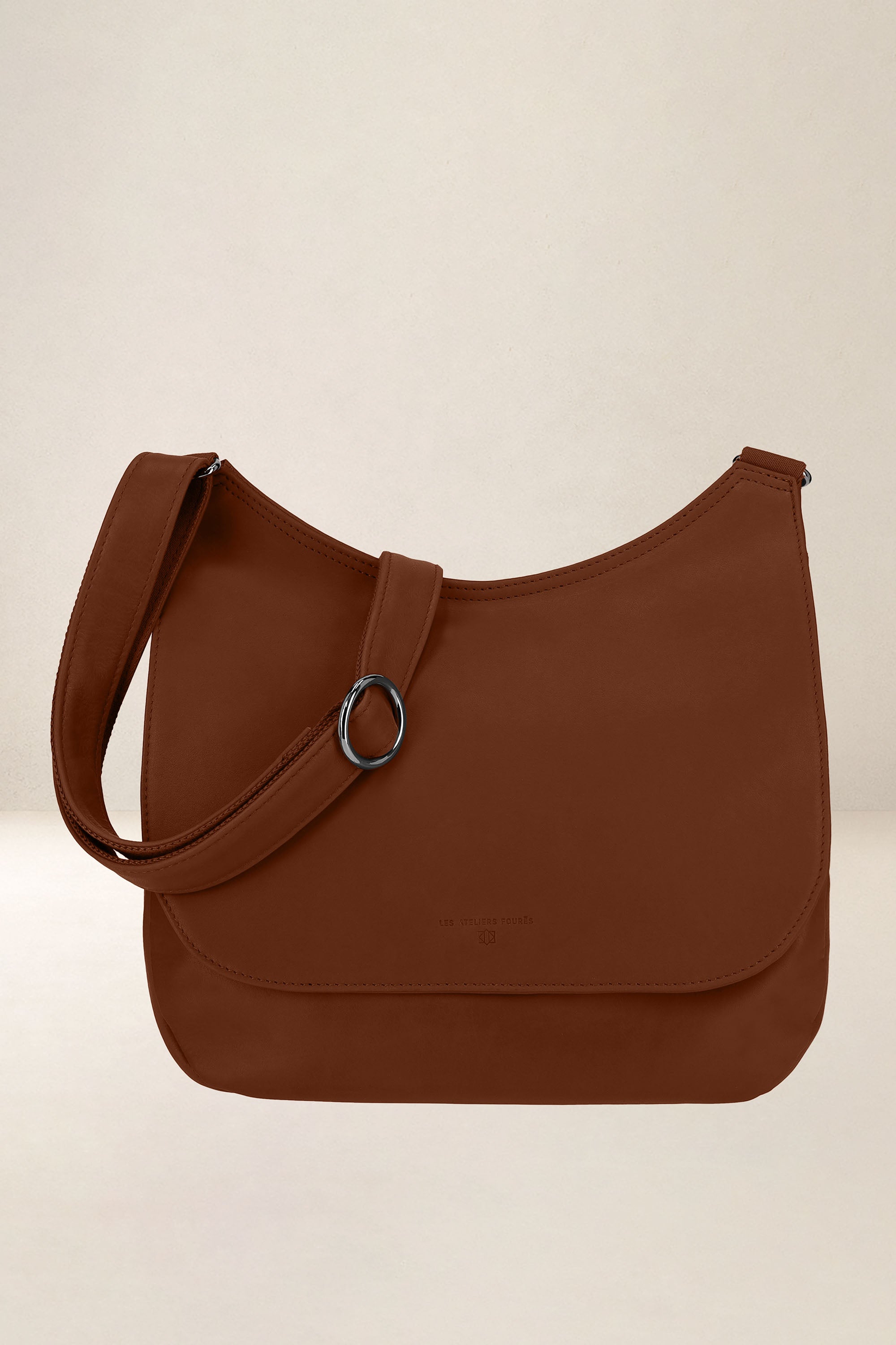 les-ateliers-four-s-art-mis-sac-main-cuir-fauve image 3