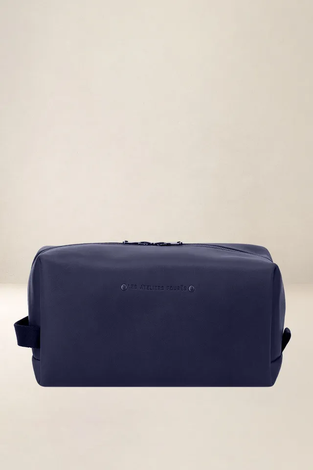 les-ateliers-four-s-sil-ne-trousse-toilette-cuir-fauve image 1