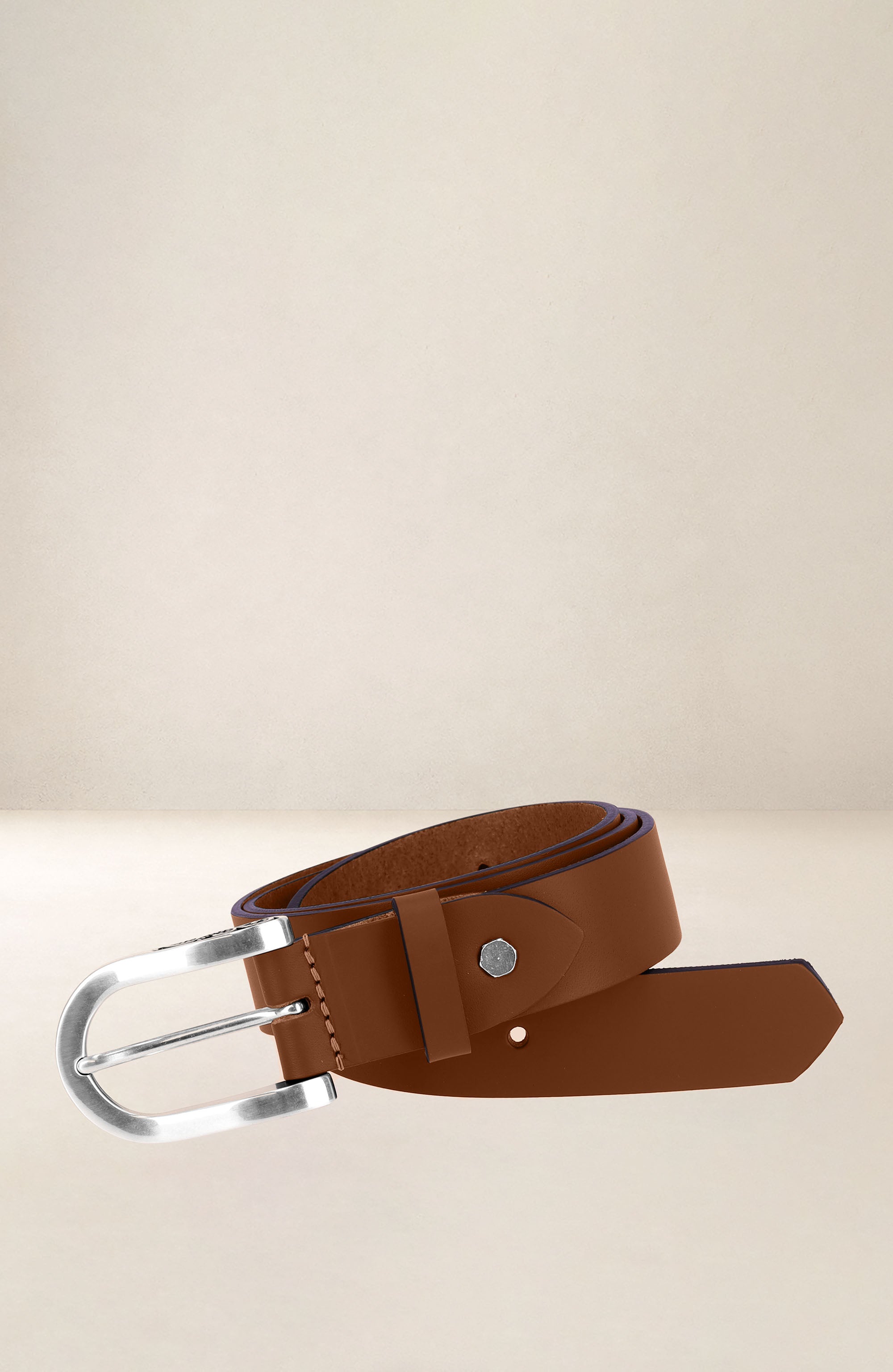 les-ateliers-four-s-aub-pine-ceinture-femme-cuir-kaki-90-cm image 2