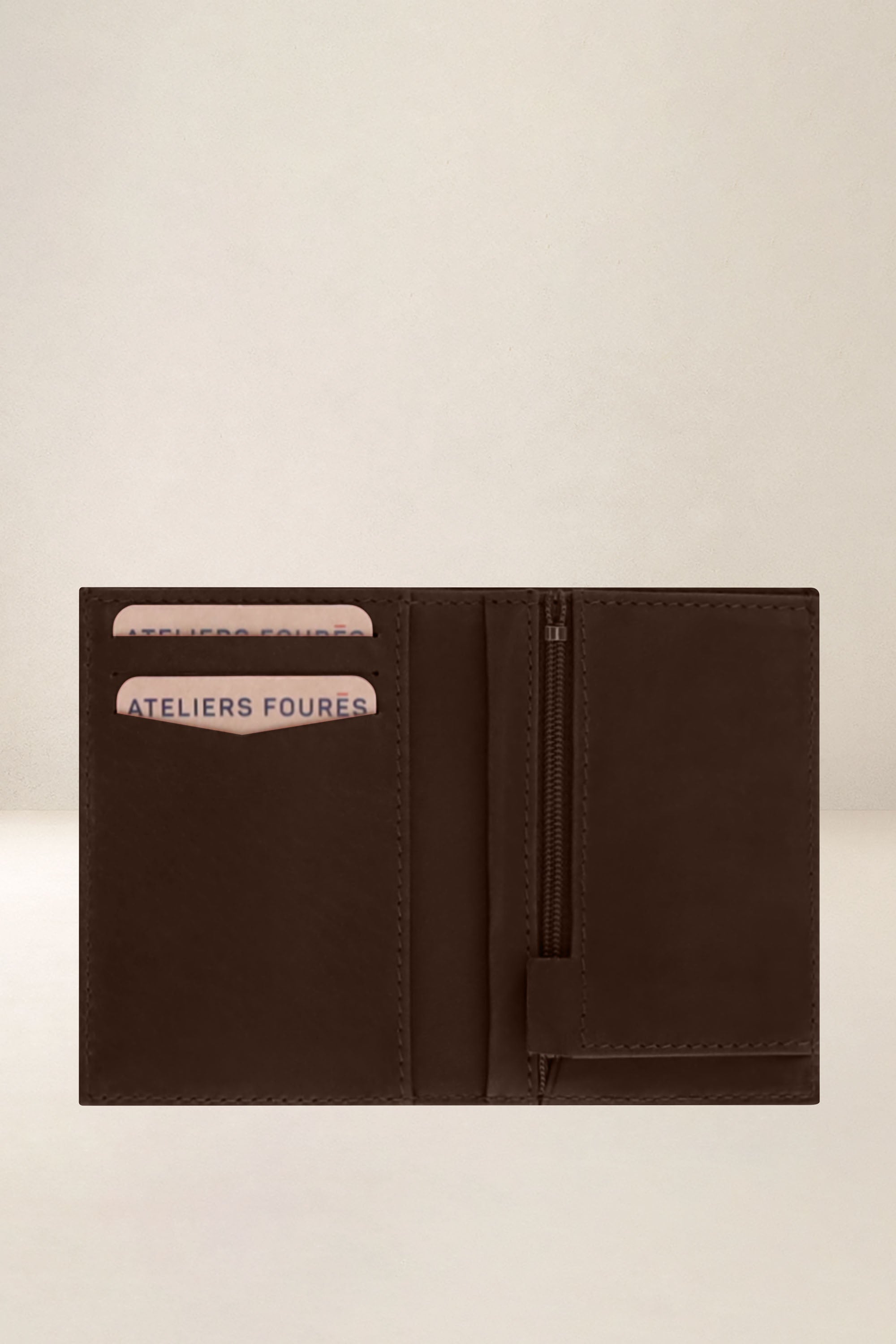 les-ateliers-four-s-platon-portefeuille-compact-cuir-caf image 5