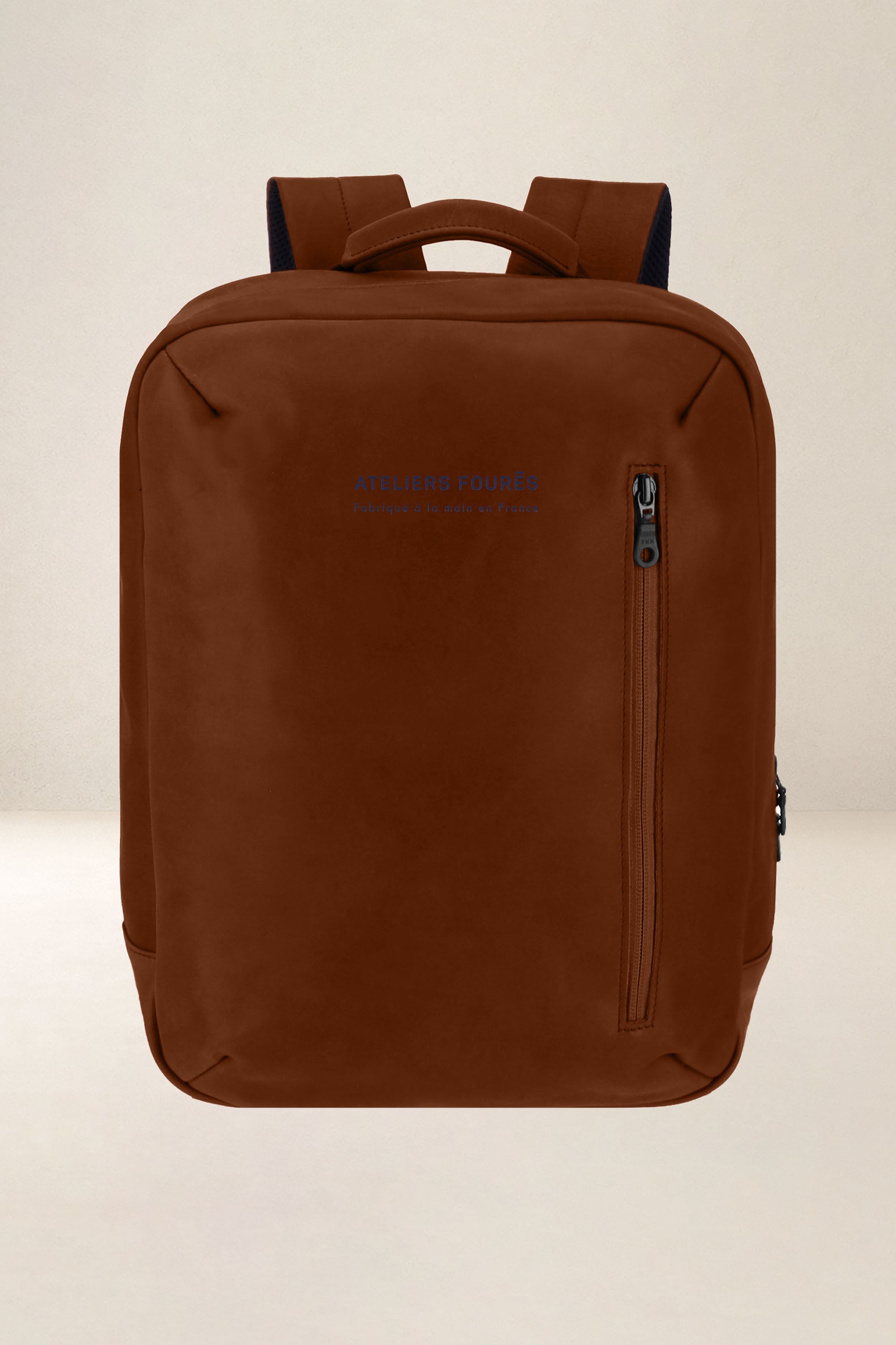 les-ateliers-four-s-euclide-sac-dos-cuir-mustang-ordinateur image 1