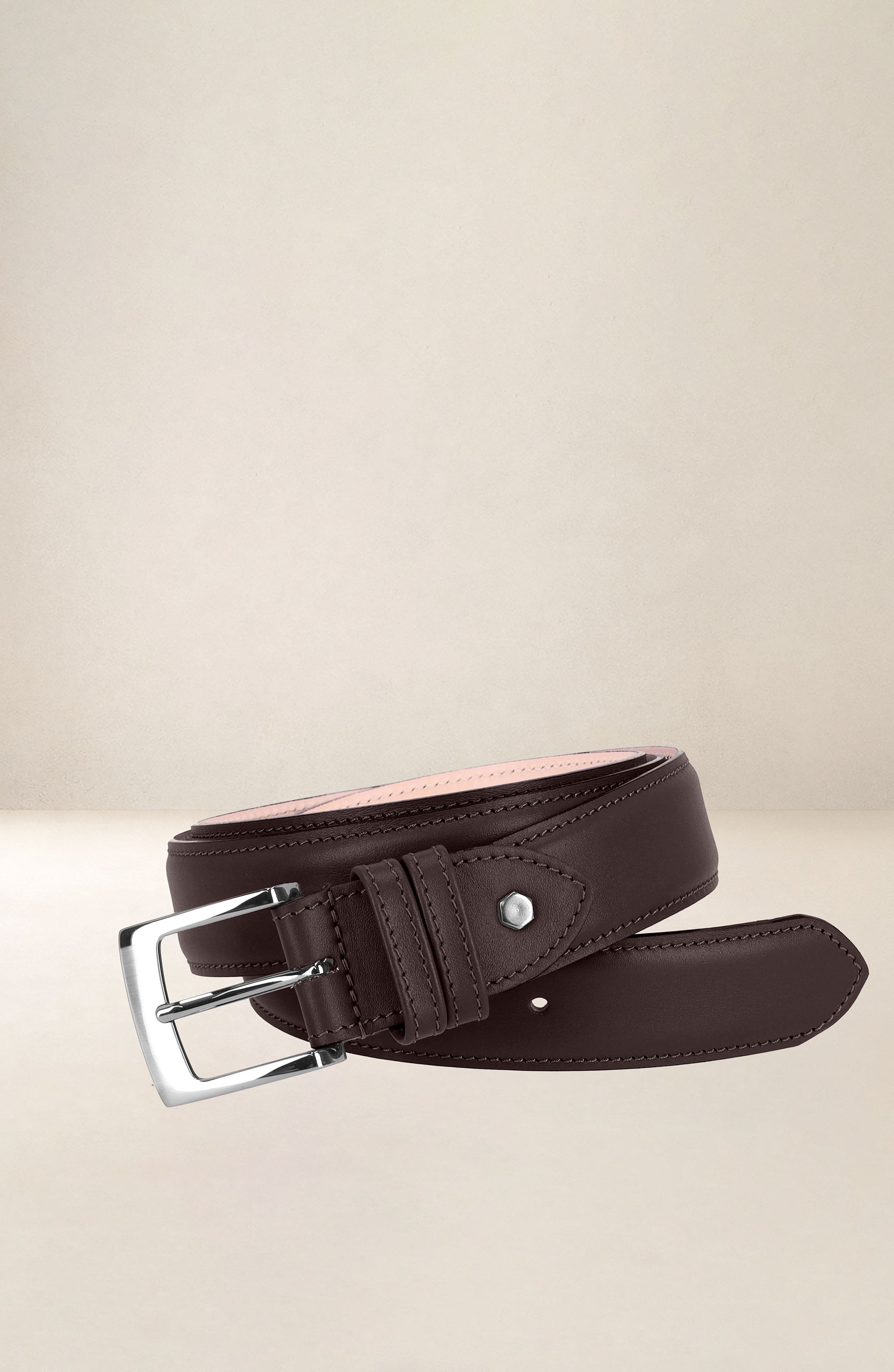 les-ateliers-four-s-v-tiver-ceinture-cuir-marine-110-cm image 2