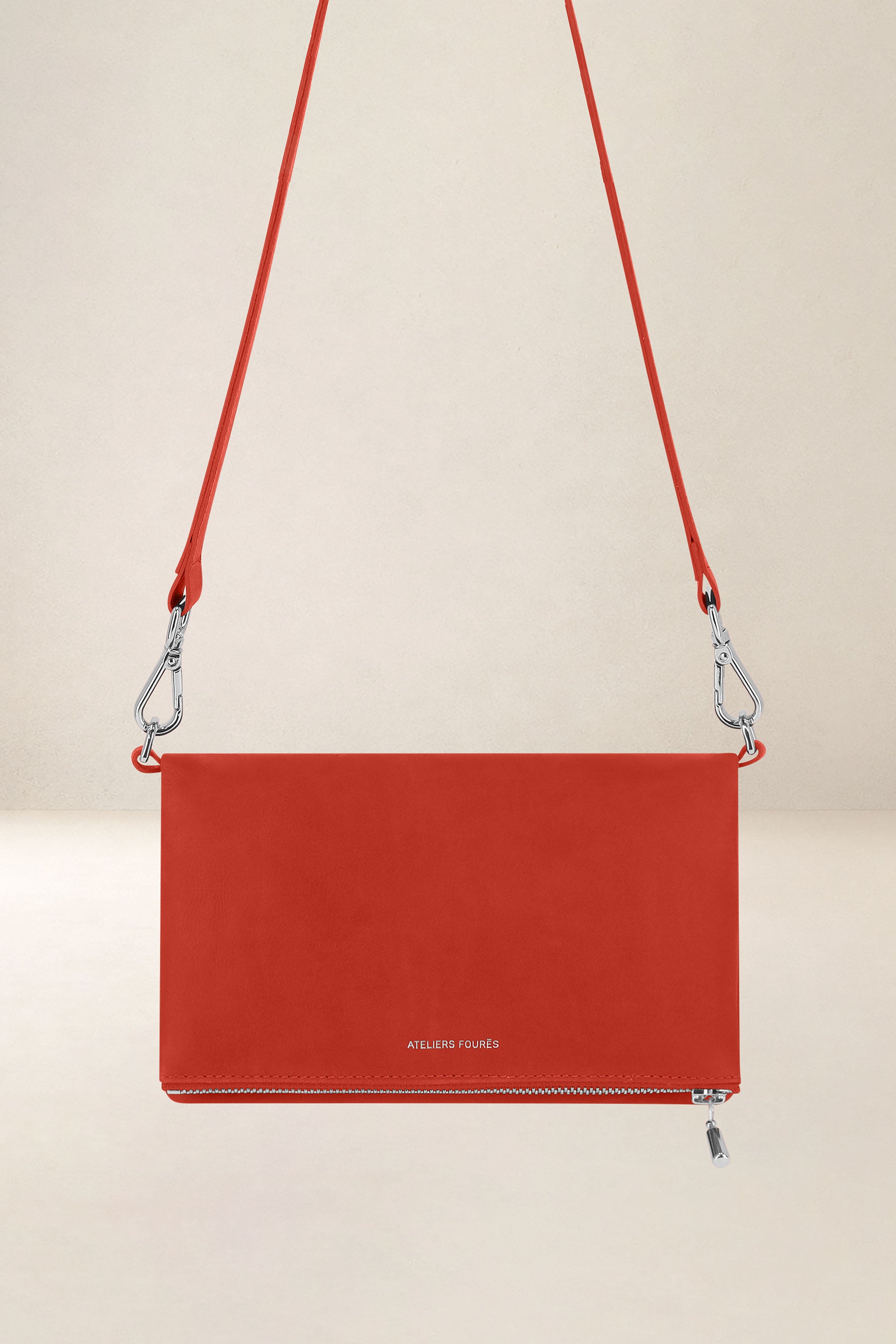 les-ateliers-four-s-myc-ne-pochette-cuir-lionne-bandouli-re image 1