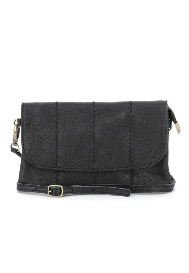 double-tree-mini-sac-bandouli-re-cuir-souple-noir-magn-tique image 1