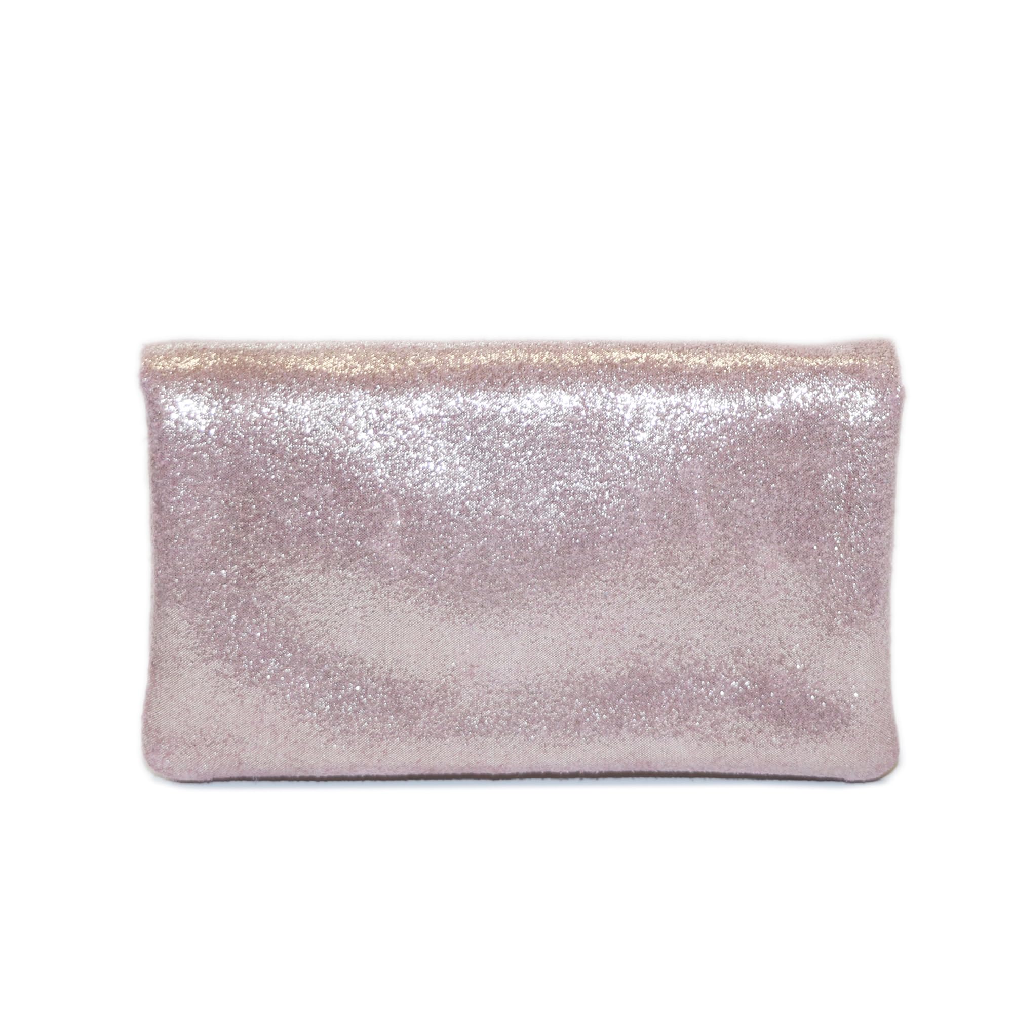 double-tree-portefeuille-cuir-daim-iris-rose-mi-long-zip image 6