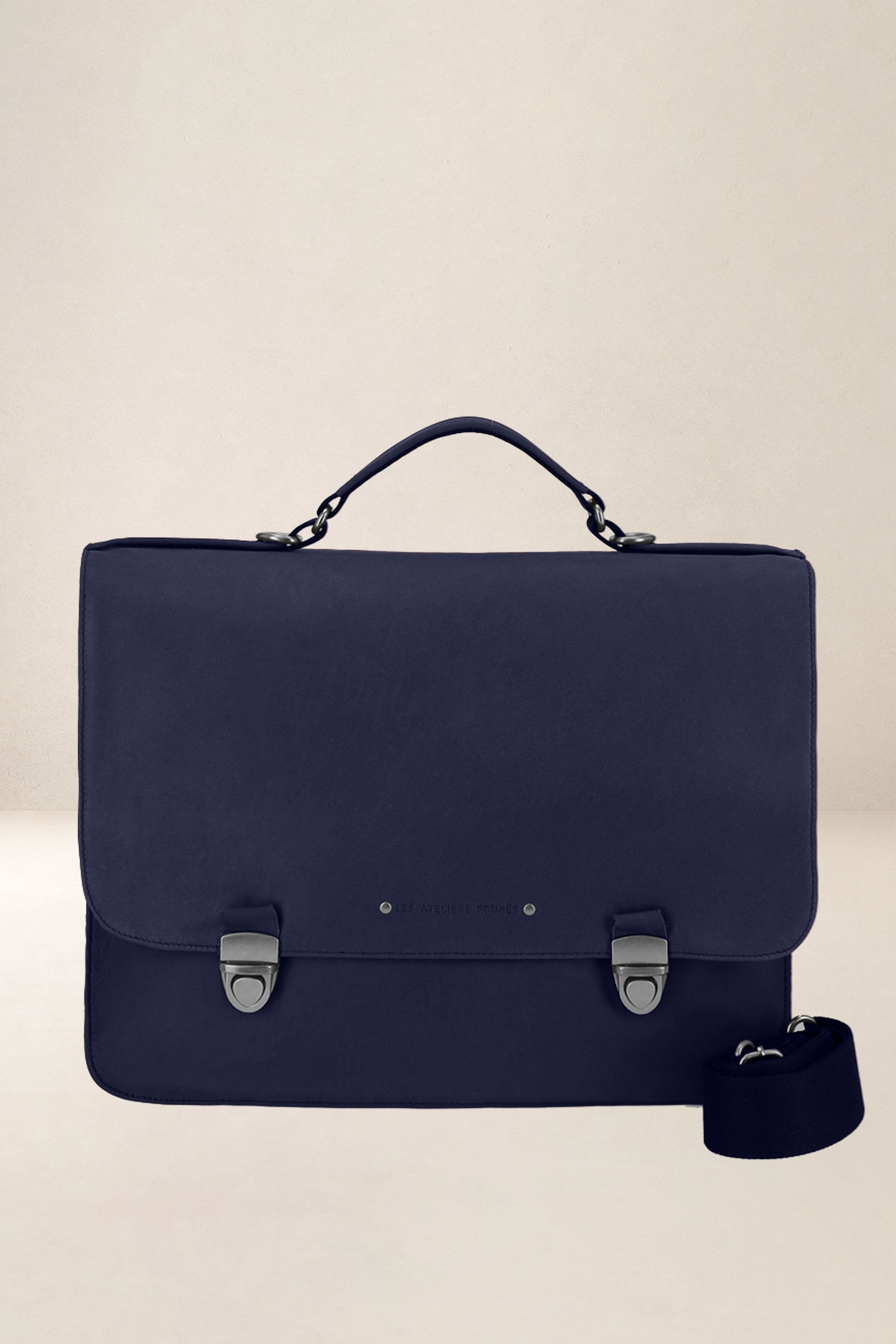 les-ateliers-four-s-la-os-cartable-cuir-cognac-ordinateur image 2