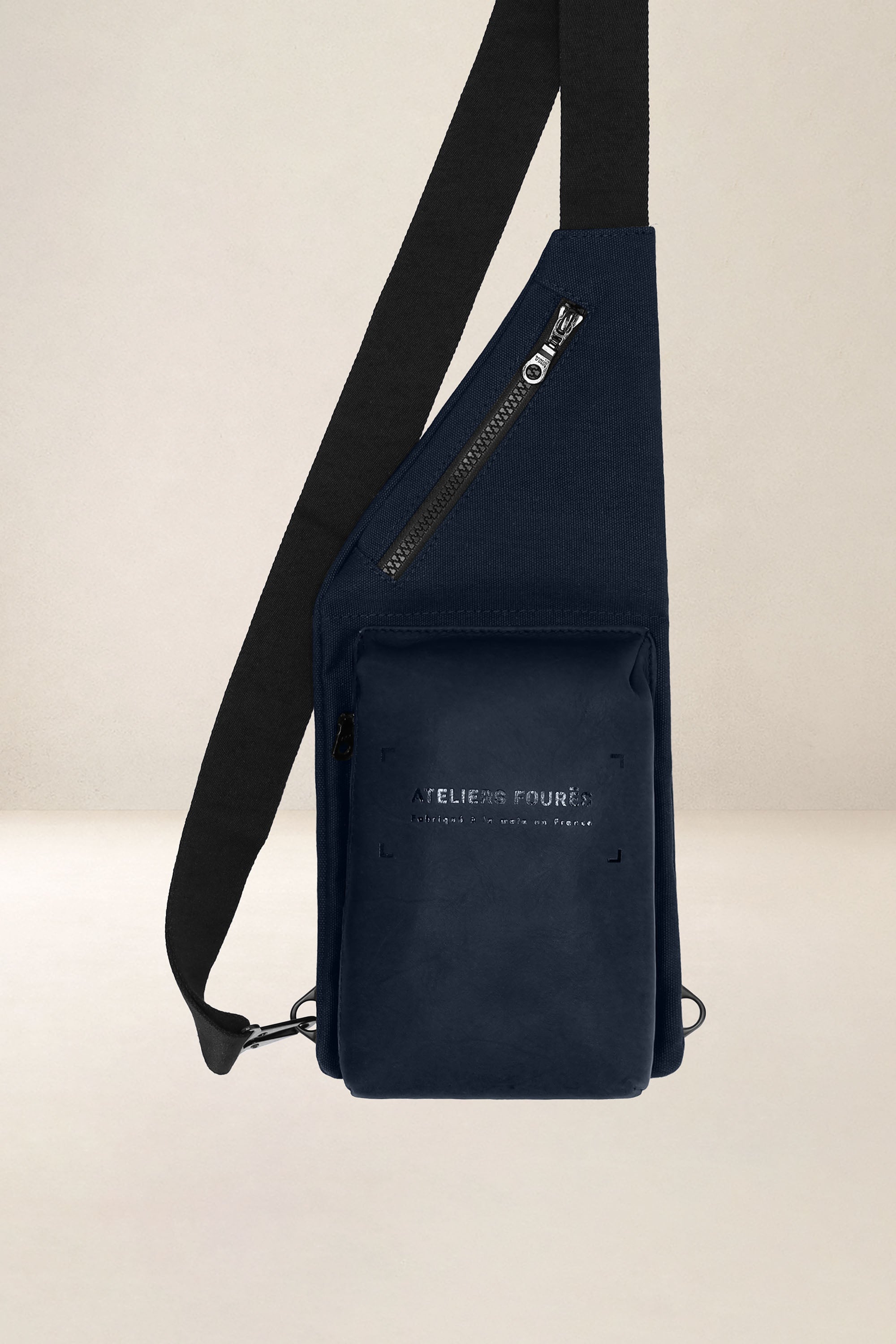 les-ateliers-four-s-aristote-holster-homme-kaki-toile-cuir image 6