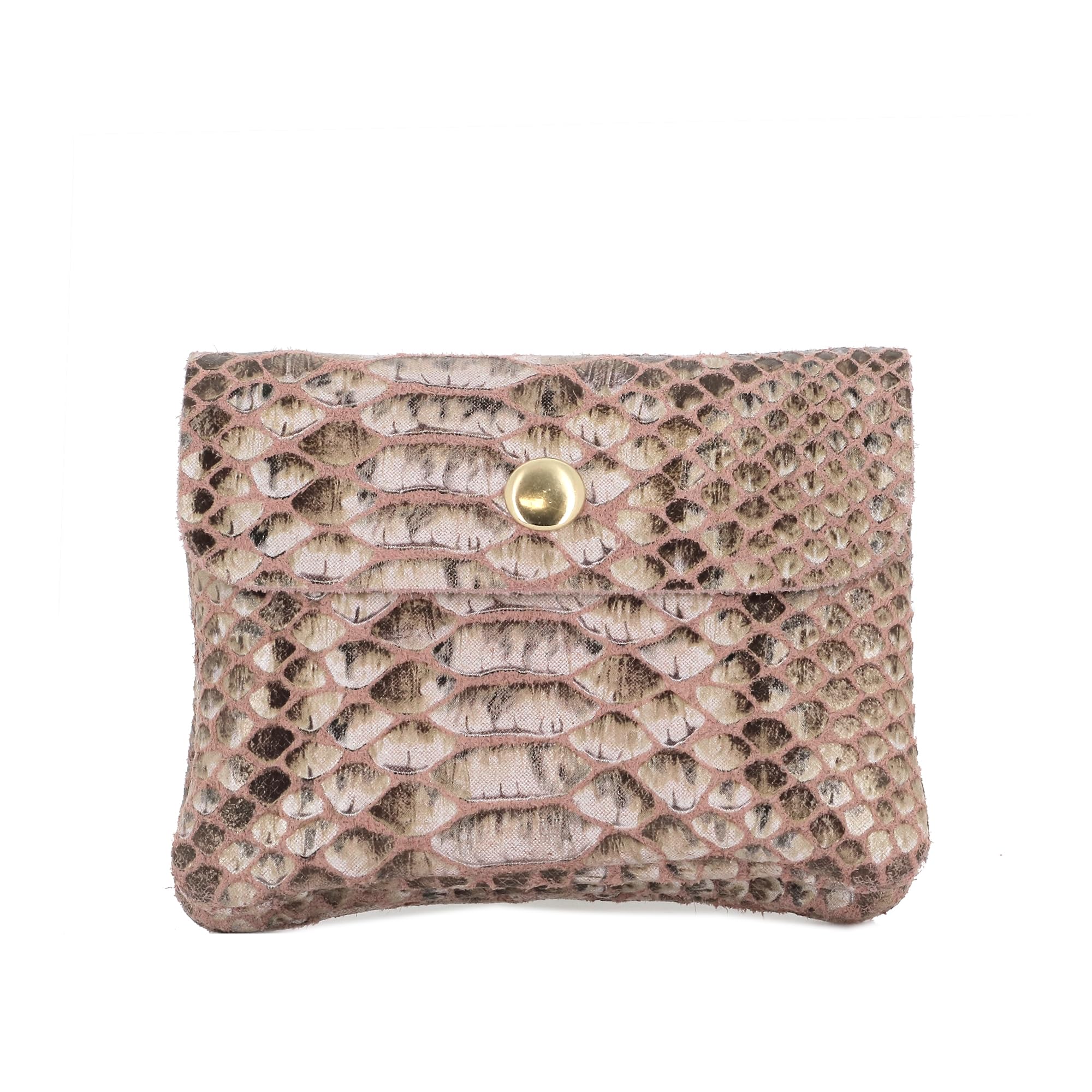 double-tree-porte-monnaie-cuir-python-portefeuille-femme-taupe image 8