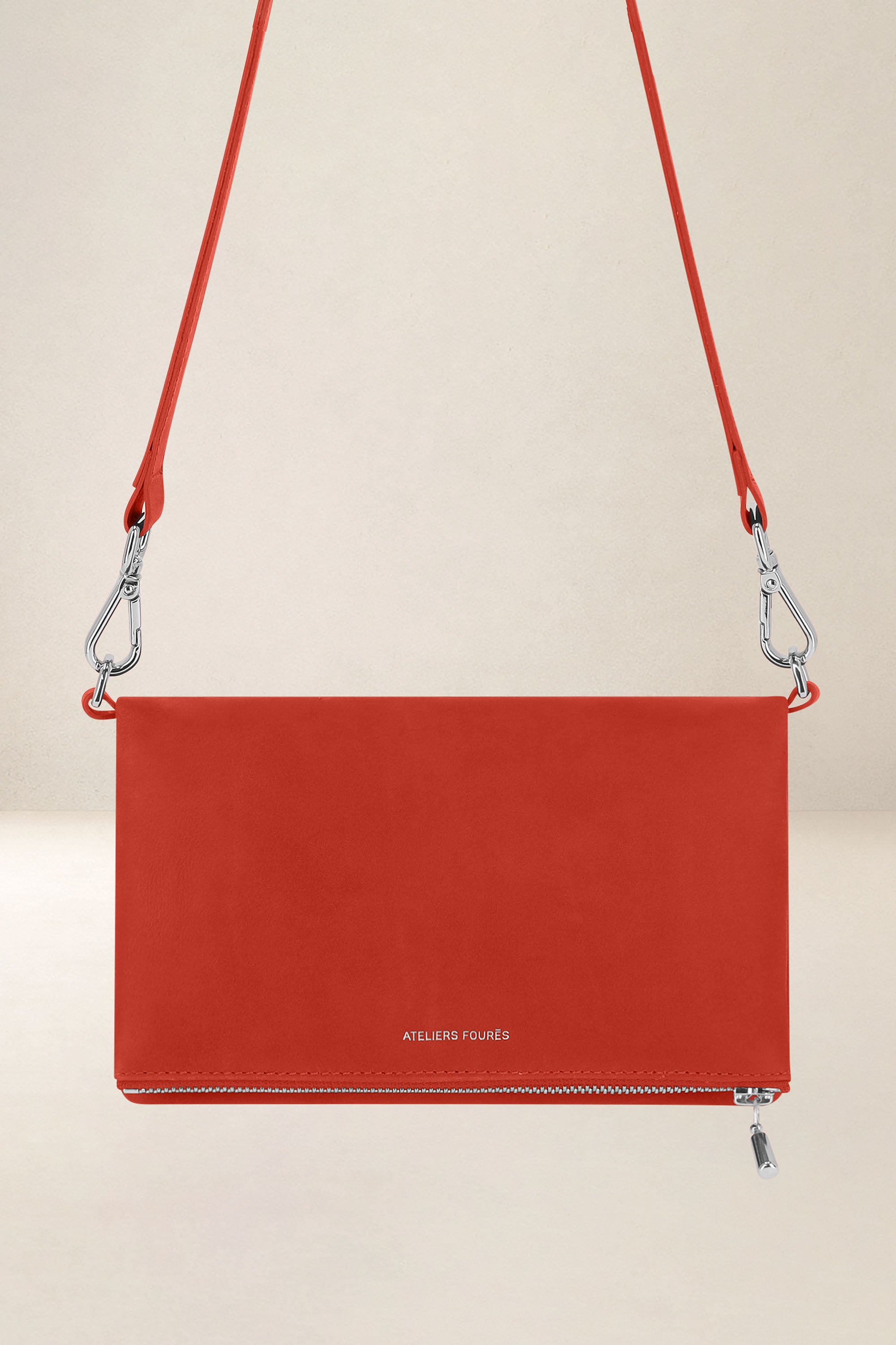 les-ateliers-four-s-myc-ne-pochette-cuir-lionne-bandouli-re image 2