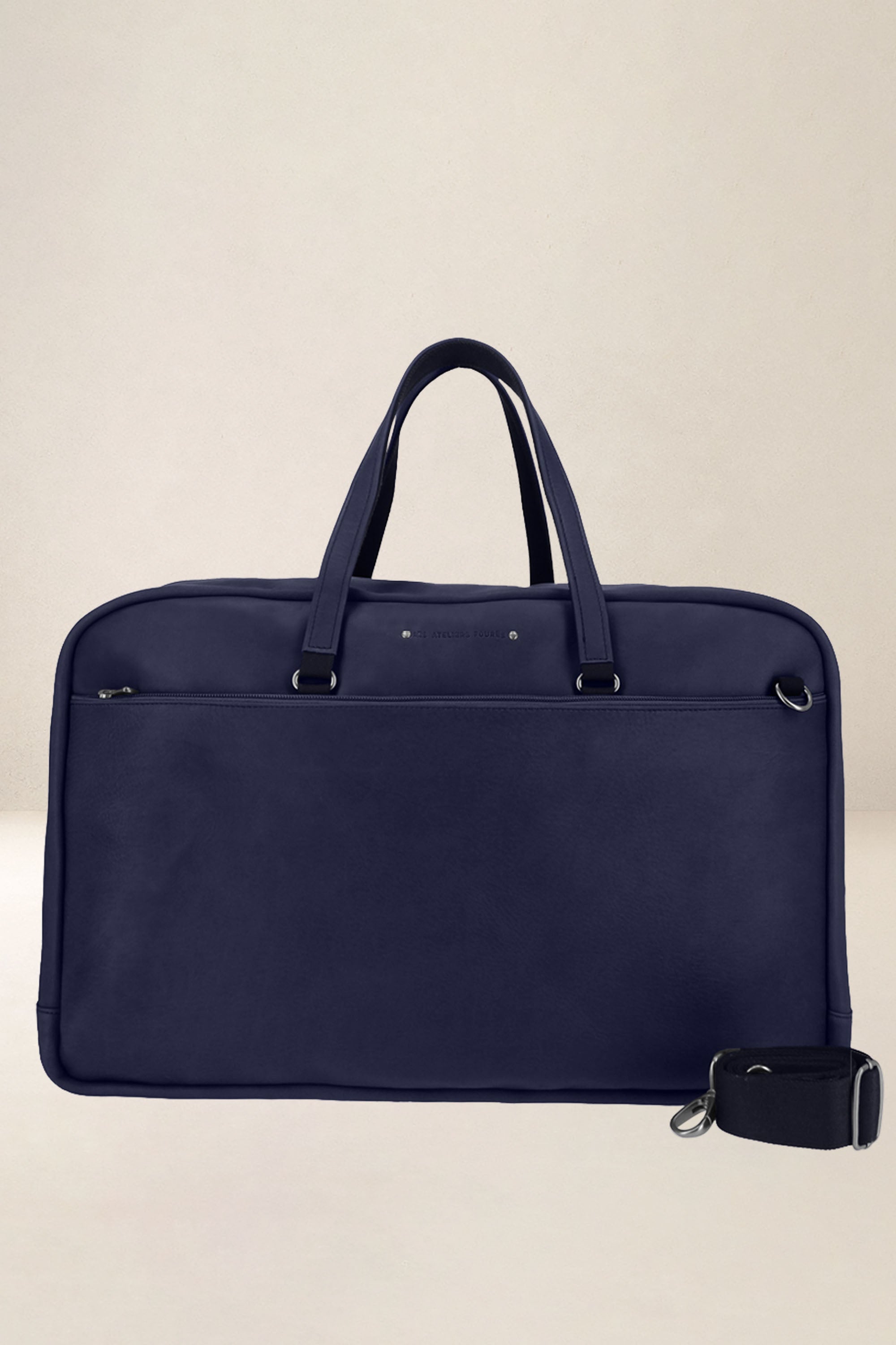 les-ateliers-four-s-zeus-sac-de-voyage-cuir-cognac-cabine image 1