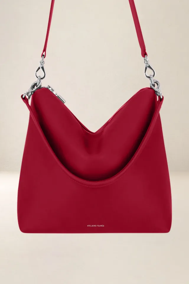 les-ateliers-four-s-iliade-sac-seau-cuir-fauve image 1