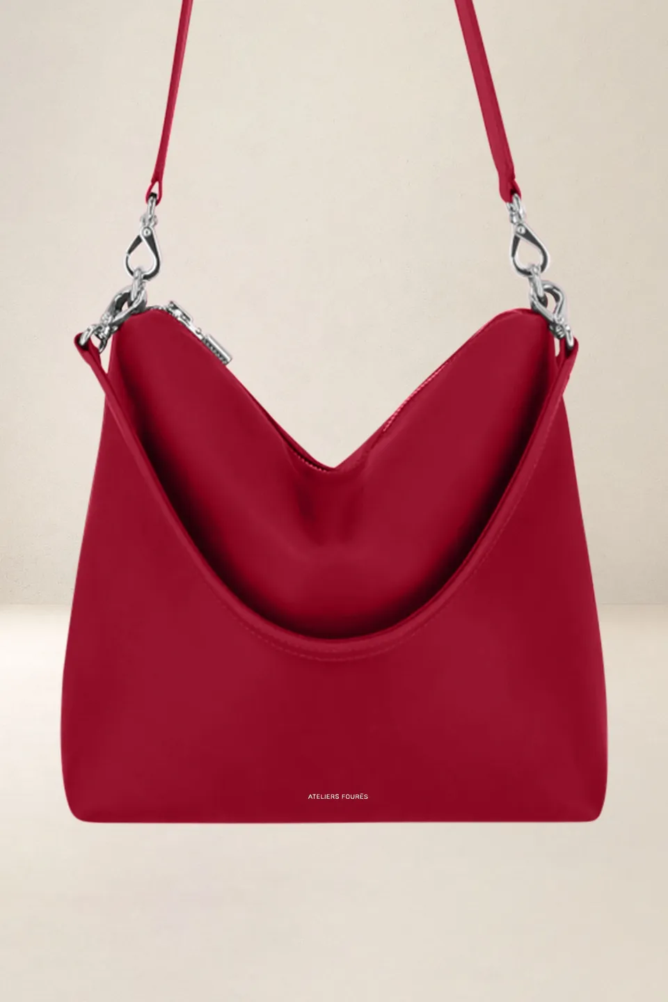 les-ateliers-four-s-iliade-sac-seau-cuir-fauve image 1