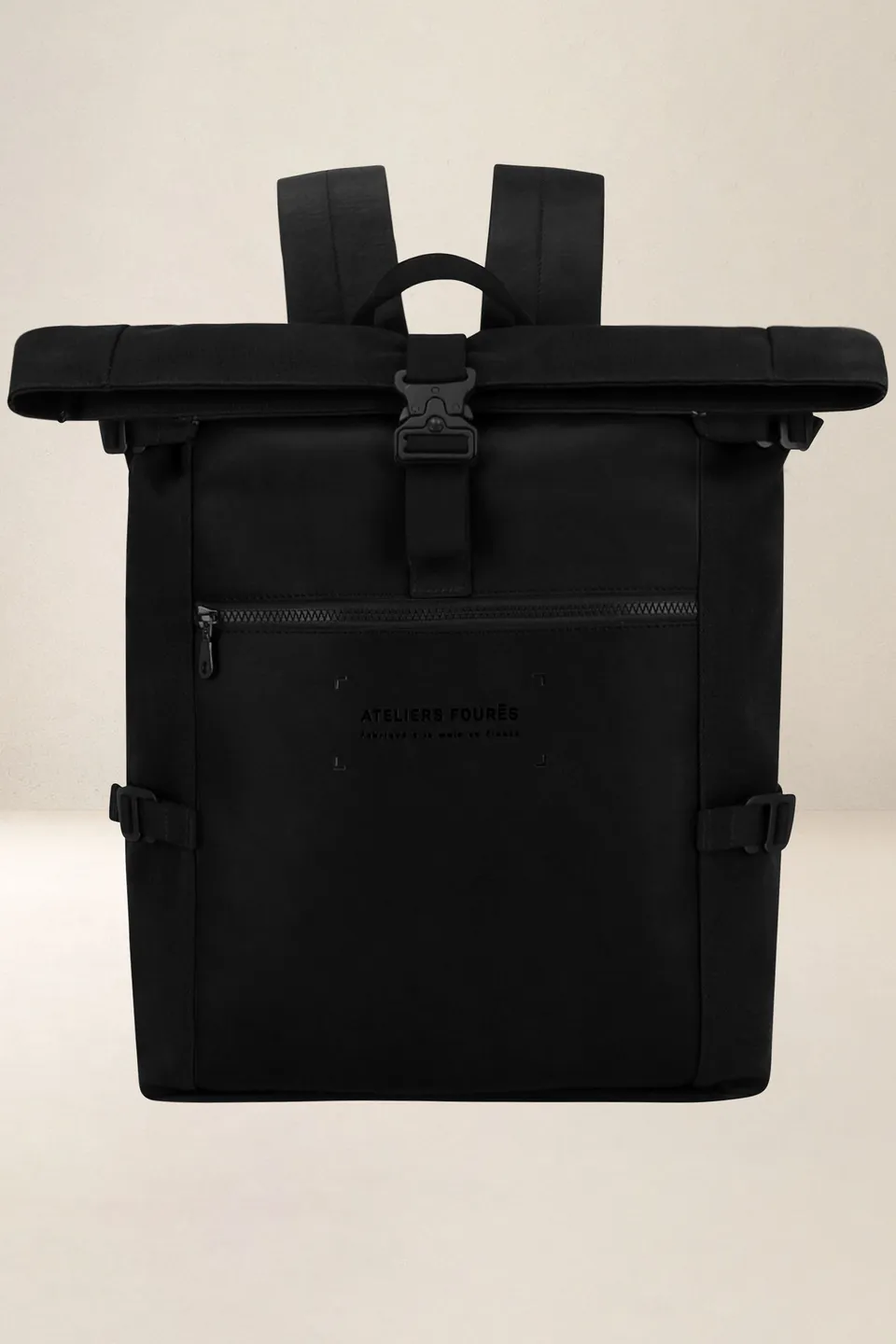 les-ateliers-four-s-aristote-sac-dos-voyage-kaki image 1