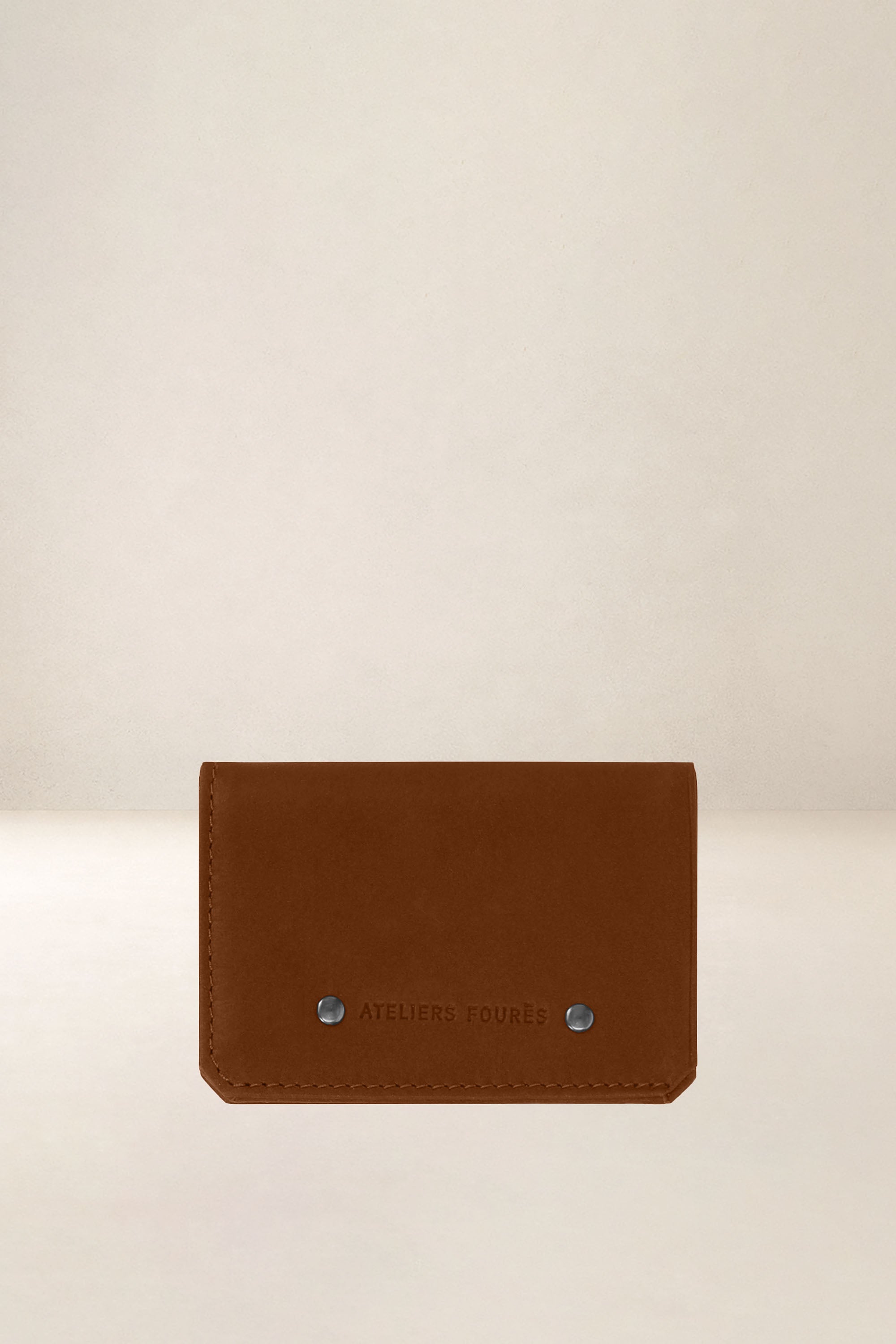 les-ateliers-four-s-pollux-porte-cartes-cuir-cognac image 3