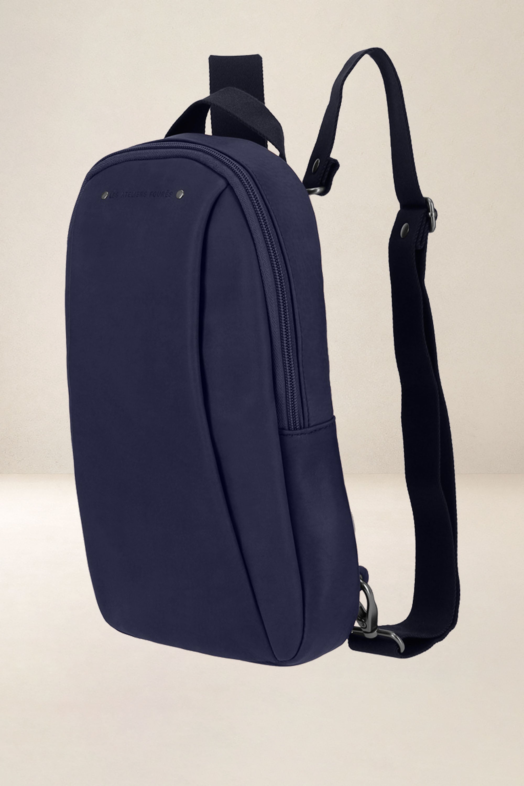 les-ateliers-four-s-ouranos-sac-dos-cuir-cognac image 7