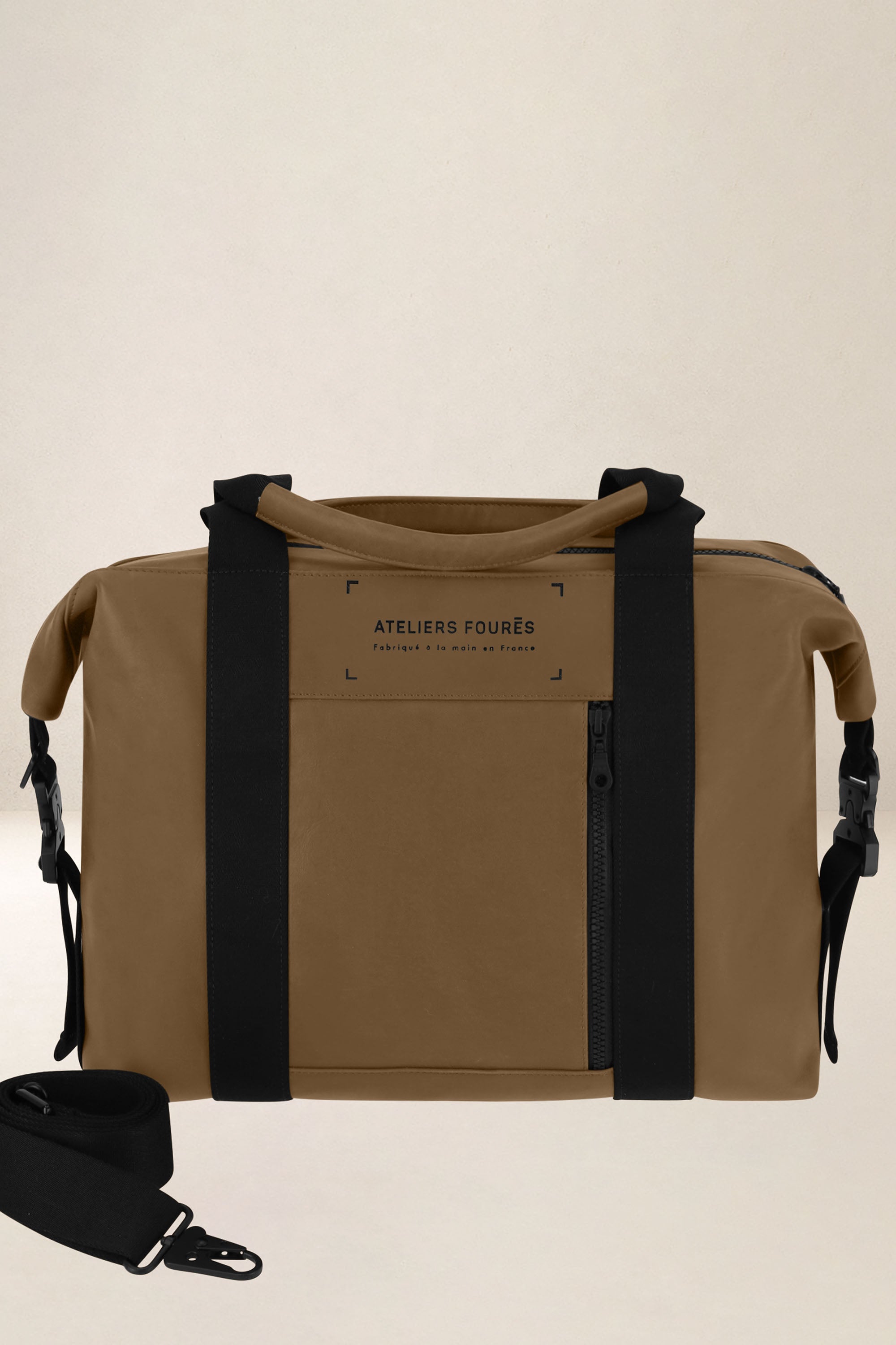 les-ateliers-four-s-socrate-sac-business-cuir-kaki image 3