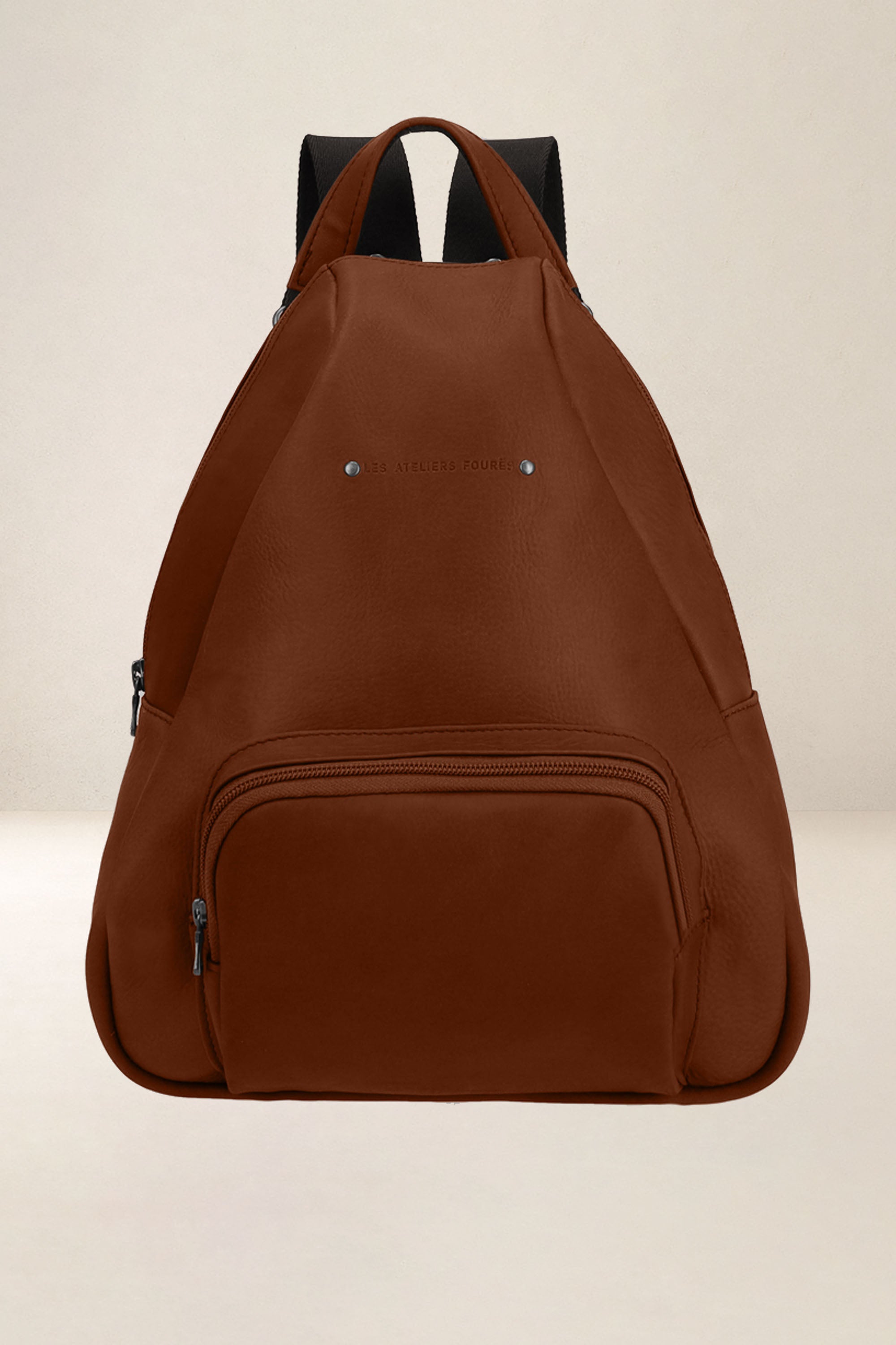 les-ateliers-four-s-eole-sac-dos-cuir-fauve image 8