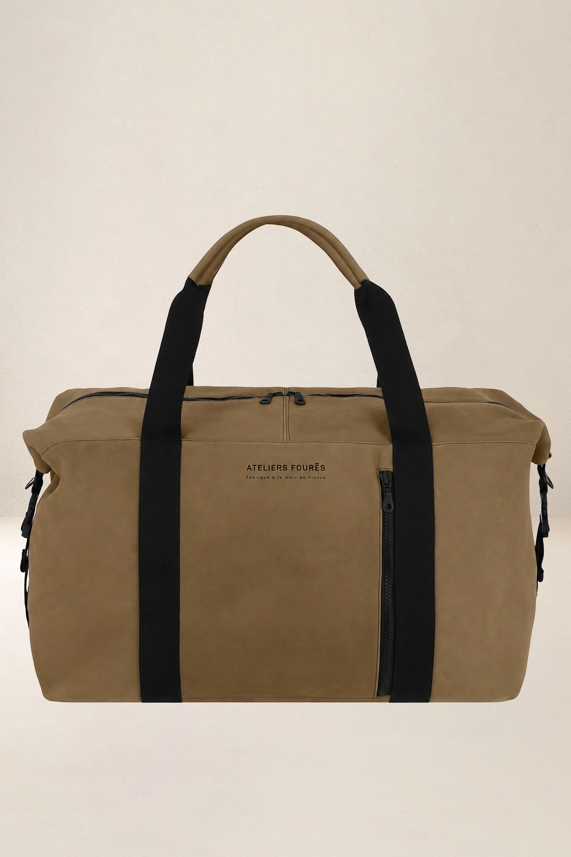 les-ateliers-four-s-socrate-sac-voyage-kaki-cuir-lwg image 5