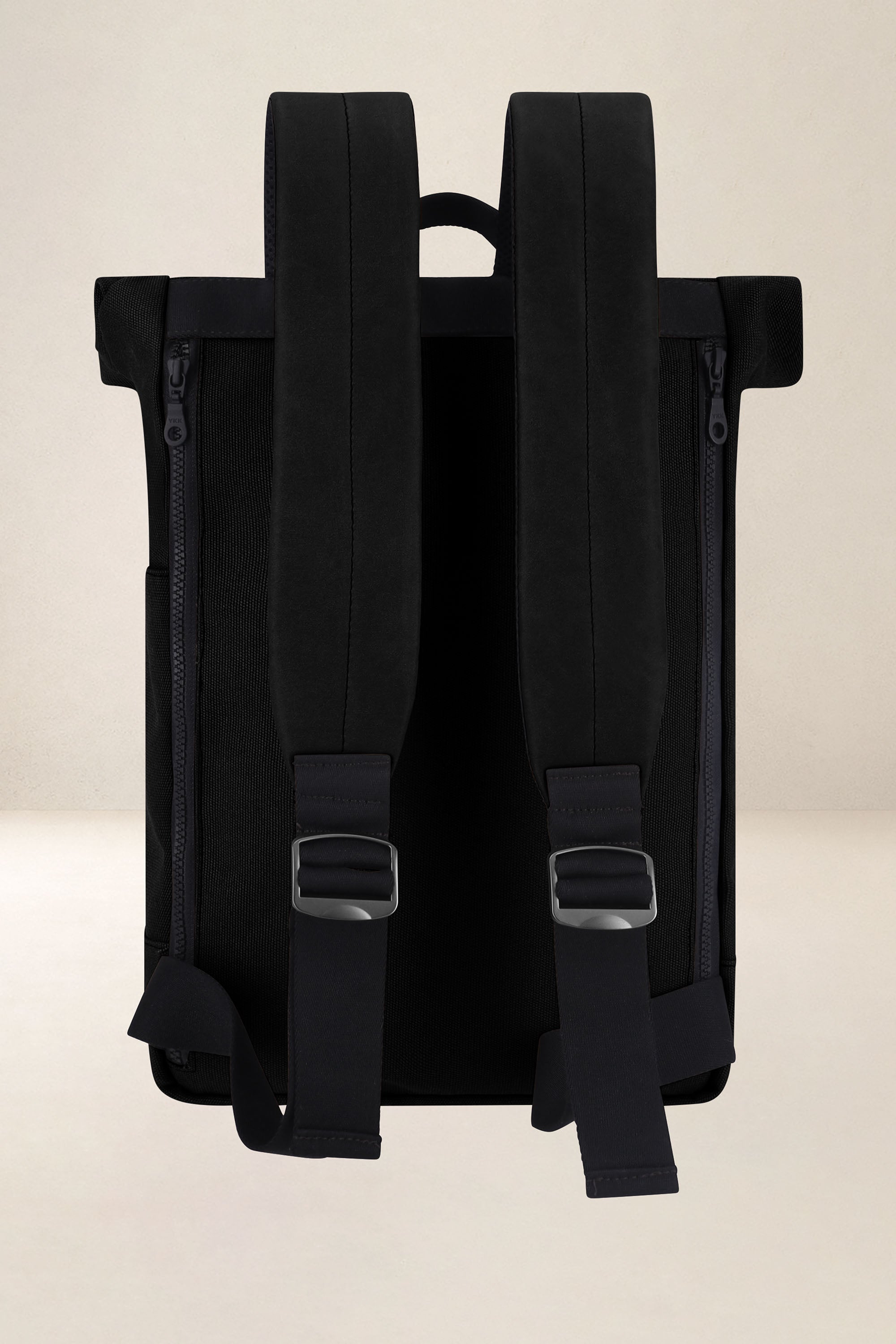 les-ateliers-four-s-aristote-sac-dos-cuir-kaki-toile image 4