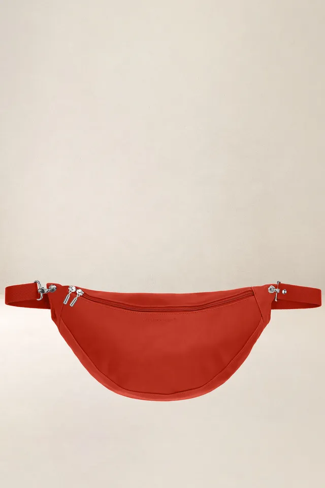 les-ateliers-four-s-atalante-sac-banane-cuir-orange-confite image 1