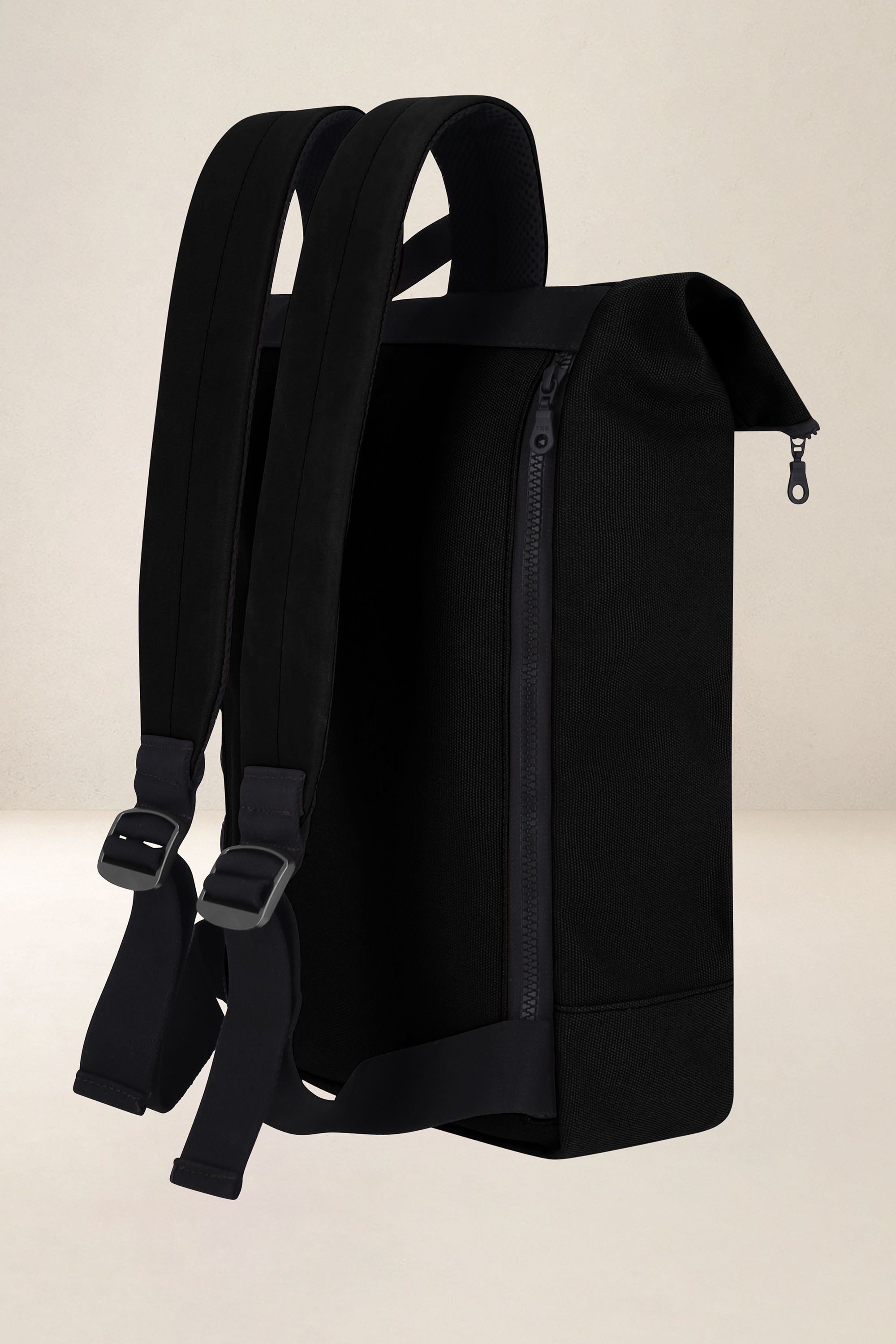 les-ateliers-four-s-aristote-sac-dos-cuir-kaki-toile image 6